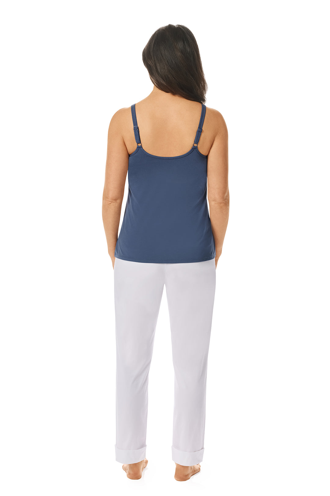 Amoena Pocketed Mastectomy Alessia Top - 44925 Indigo Blue