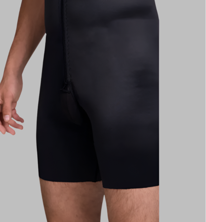 Lipoelastic MGmm Comfort MALE Post Surgery Compression Garment - Beige