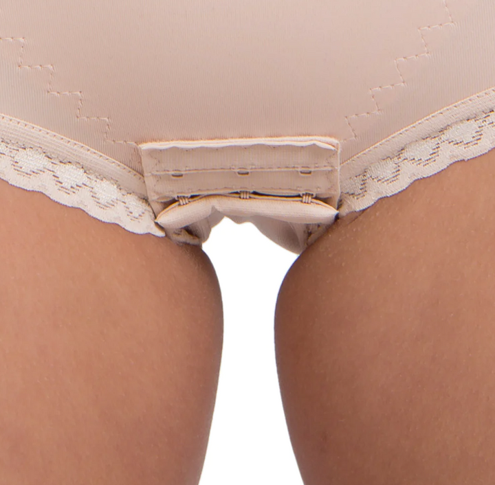 Lipoelastic VH Classic Briefs WITHOUT ZIPPER Stage 2 Post Surgery Compression Garment - Black