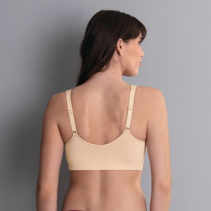 Anita Lynn Mastectomy Pocketed Bra Front Zipper - Desert 5768X