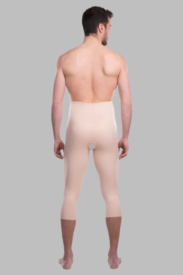 Lipoelastic TDm Variant Male Post Surgery Compression Garment - Black
