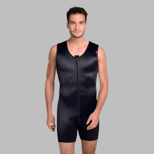 Lipoelastic MGmm Comfort MALE Post Surgery Compression Garment - Black