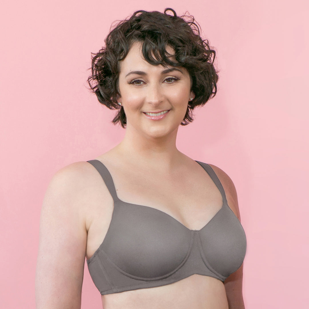 ABC Silhouette Mastectomy Bra - Cool Grey 516