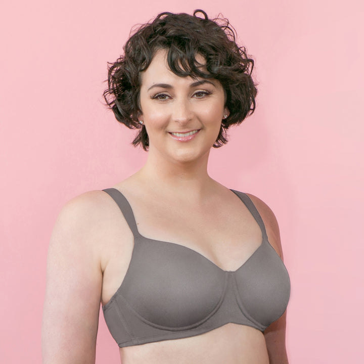 ABC Silhouette Mastectomy Bra - Cool Grey 516