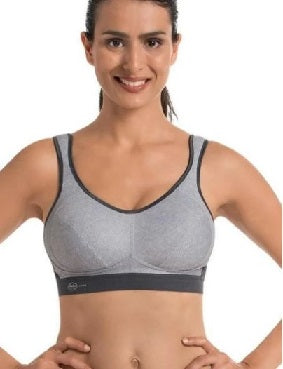 Anita Active Extreme Control High Impact (Non Pocketed) Bra - Heather Grey 5527