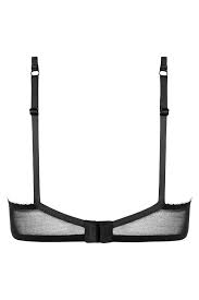 Amoena Arielle Padded Non Wired Pocketed Mastectomy Bra - Black / Off-White 44557