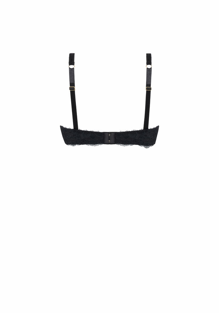 Amoena Aurelie Pocketed Mastectomy Padded Non Wired Bra - Black 44279