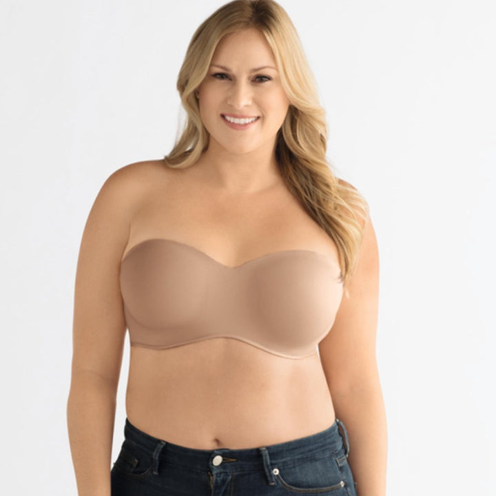Amoena Barbara Strapless Underwire Pocketed Mastectomy Bra - Nude 0457