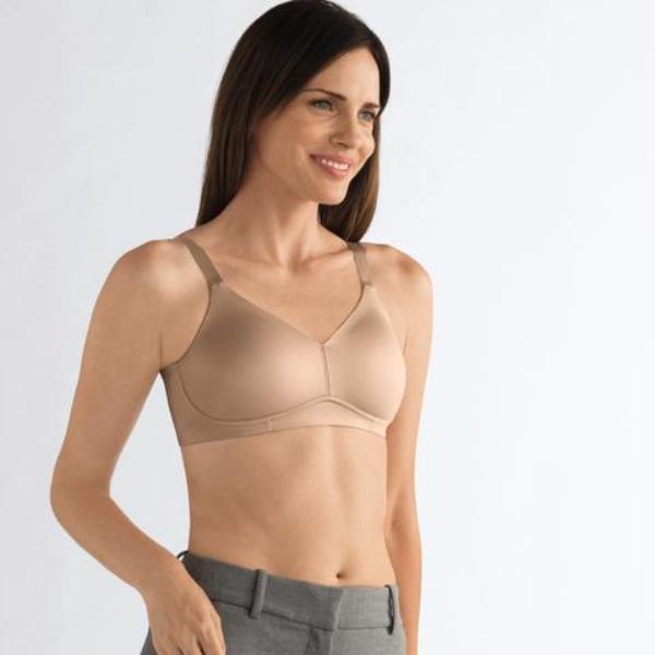 Amoena Magdalena Soft and Smooth Pocketed Mastectomy Bra - Nude 463