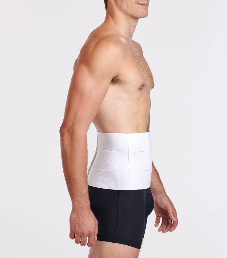 Marena AB3X Abdominal Compression Binder White for 107-163cm waist