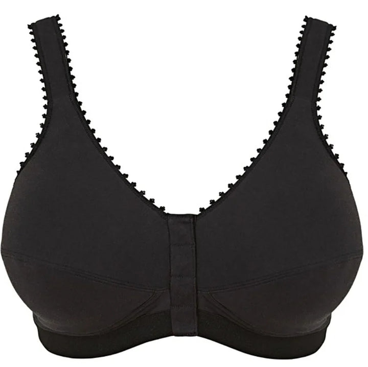 Royce Comfi Front Closure Mastectomy Bra - Black 1010