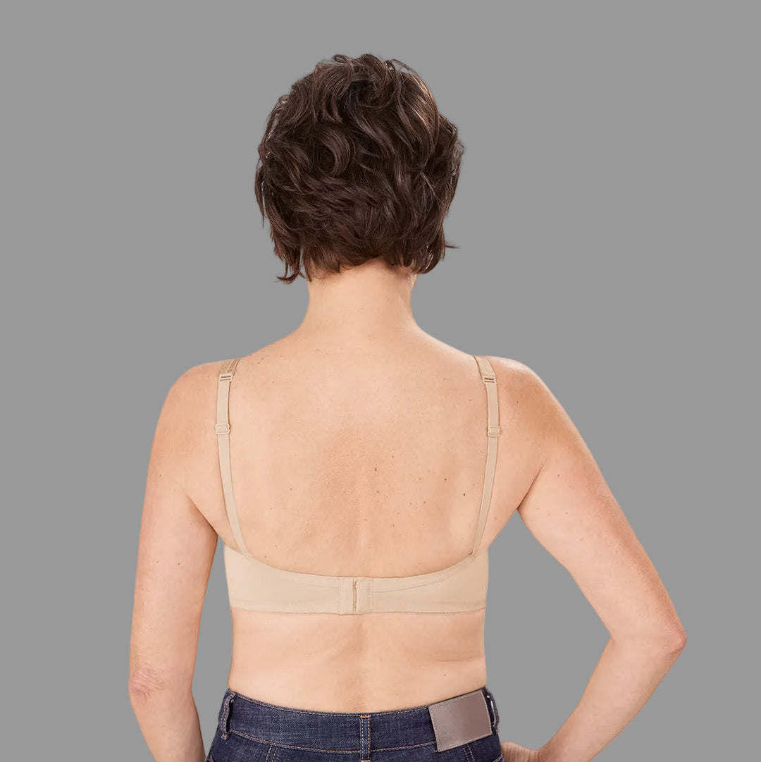 Amoena Mara Pocketed Padded Mastectomy Bra - Light Sand 1150