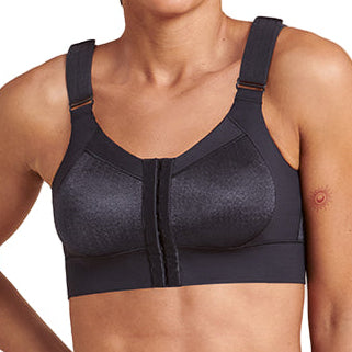 Anita Care - Leeds Compression Lymph-O-fit Bra Front Fastening Medical Compression Garment For Lymphoedema - Black 4111