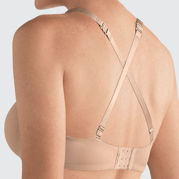 Amoena Barbara Strapless Underwire Pocketed Mastectomy Bra - Nude 457