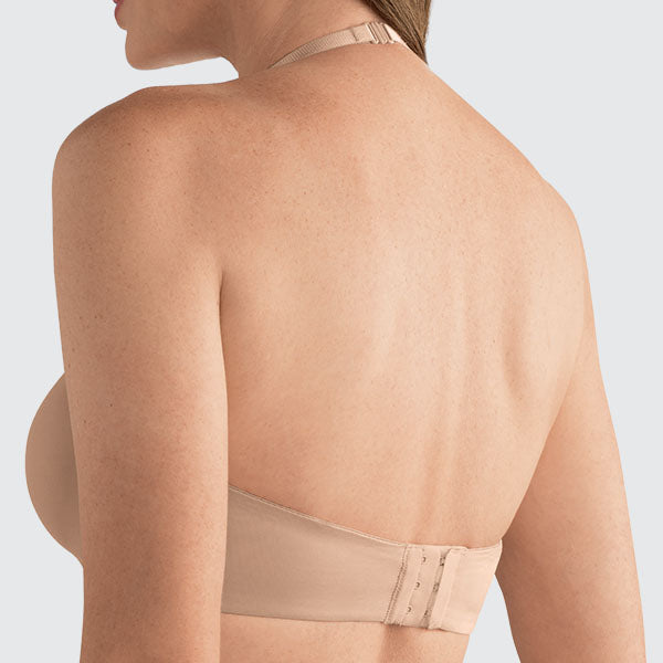 Amoena Barbara Strapless Underwire Pocketed Mastectomy Bra - Nude 457