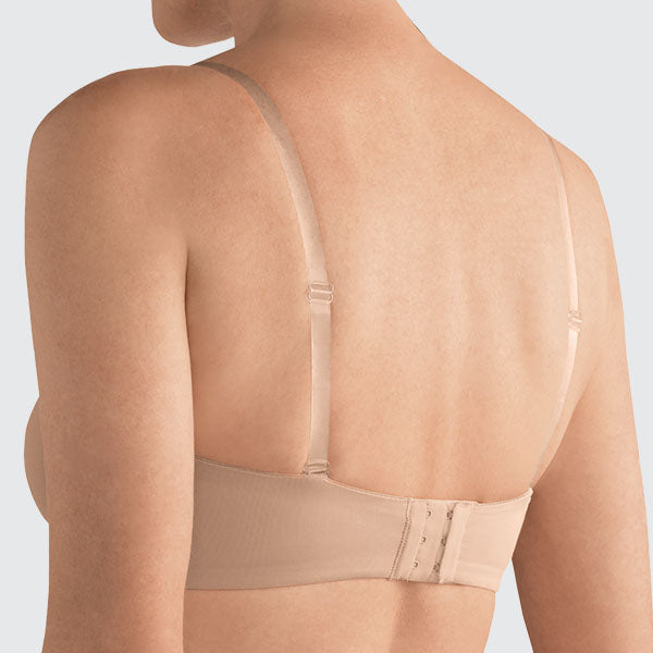 Amoena Barbara Strapless Underwire Pocketed Mastectomy Bra - Nude 457