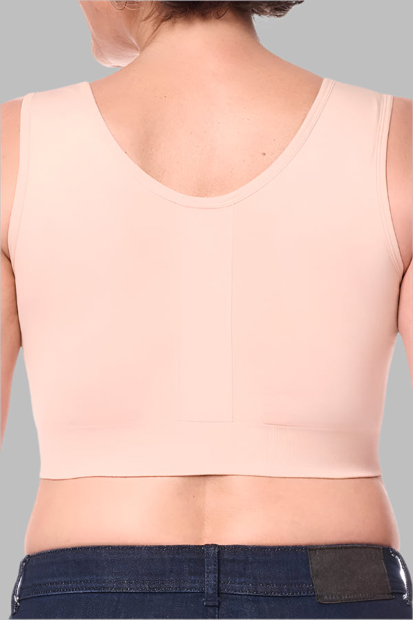 Amoena Sina Compression Bra - Rose Nude 45006