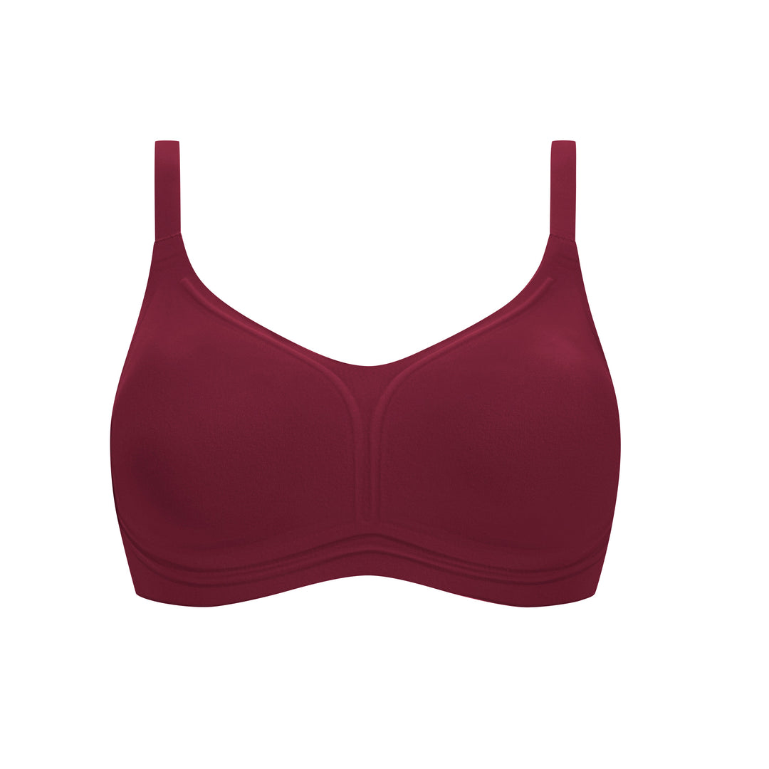 Amoena Wave Pure Pocketed Padded Mastectomy Bra - Ruby 45142