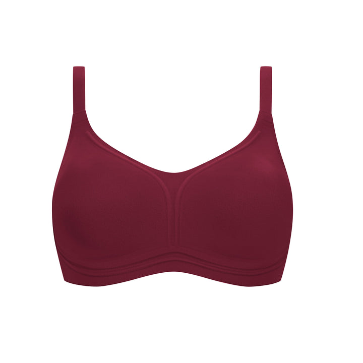 Amoena Wave Pure Pocketed Padded Mastectomy Bra - Ruby 45142