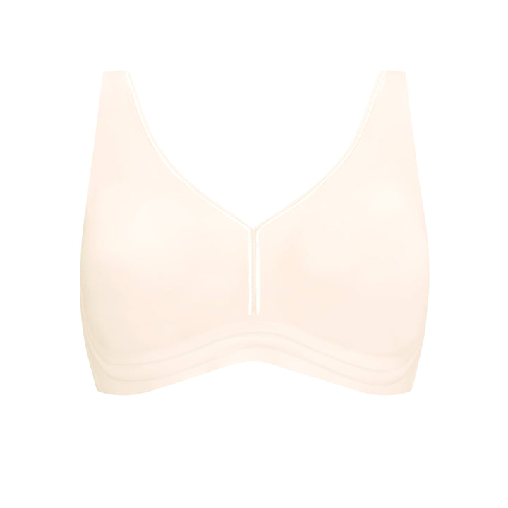Amoena Wave Flow Pocketed Padded Mastectomy Bra - Satin Rose 45143