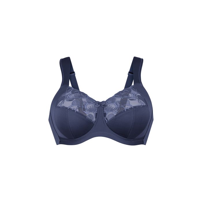 Anita Care Lucia Wire Free Pocketed Mastectomy Bra - Moonlight Blue 4723X (allow 2-3 weeks delivery)