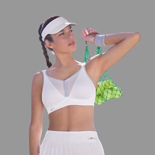 Anita Air Control (Non Pocketed) Sports Bra - White 5544 (Allow 2 weeks for delivery)