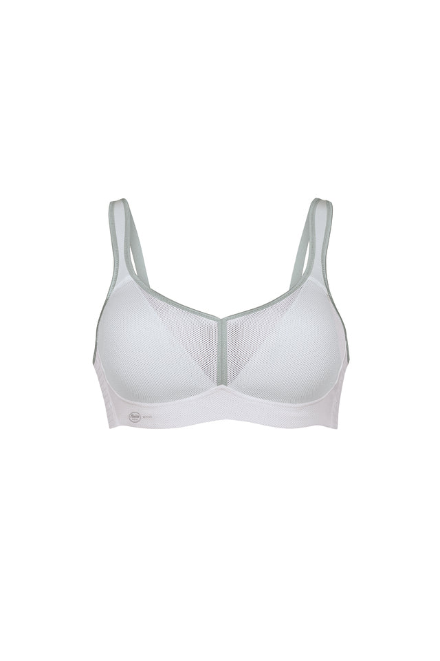 Anita Air Control (Non Pocketed) Sports Bra - White 5544 (Allow 2 weeks for delivery)