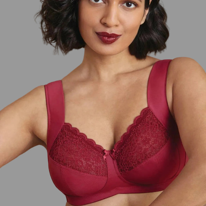 Anita Havanna Wire Free Soft Cup Bra - Dark Red 5813