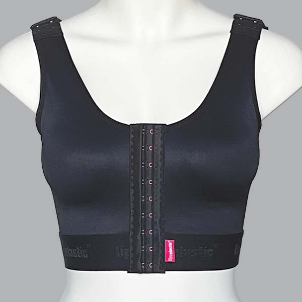 Lipoelastic PI Optimal Variant Post Surgery Compression Bra - Black