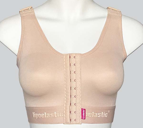 Lipoelastic PI Optimal Variant Post Surgery Compression Bra - Beige
