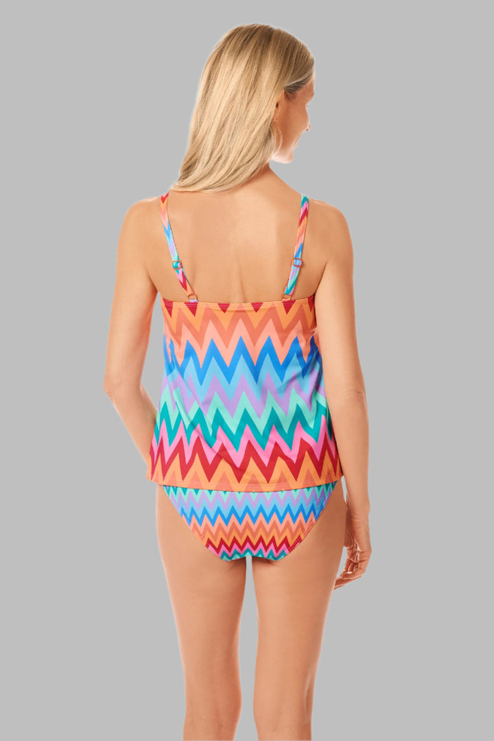 Amoena Ecuador Pocketed Mastectomy Tankini - Multi 71722