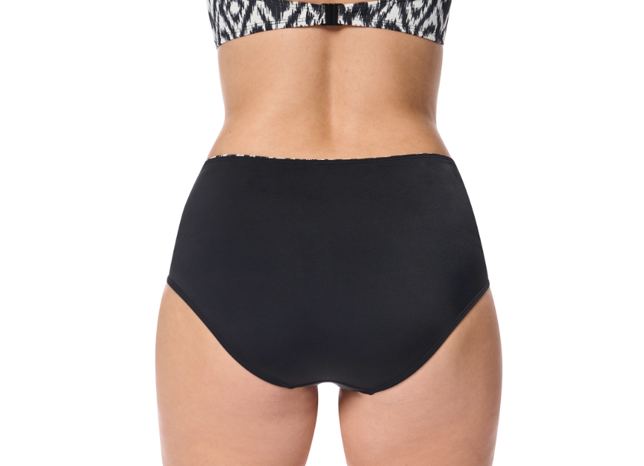 Amoena Salta High Waisted Bikini Bottoms/Briefs - Back/ Office white 71783