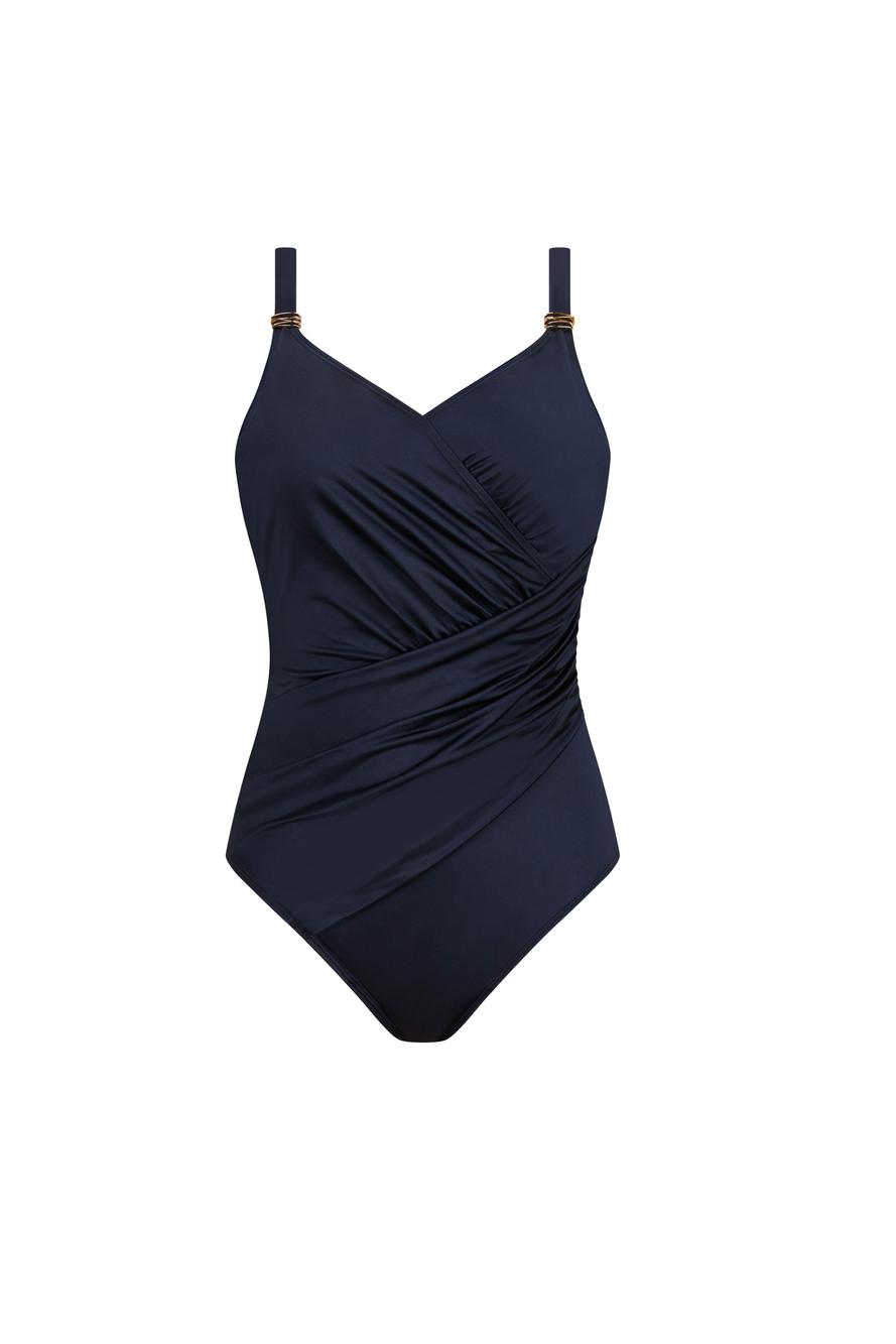 Amoena Lazio Half Bodice Swimsuit - Dark Blue 71814
