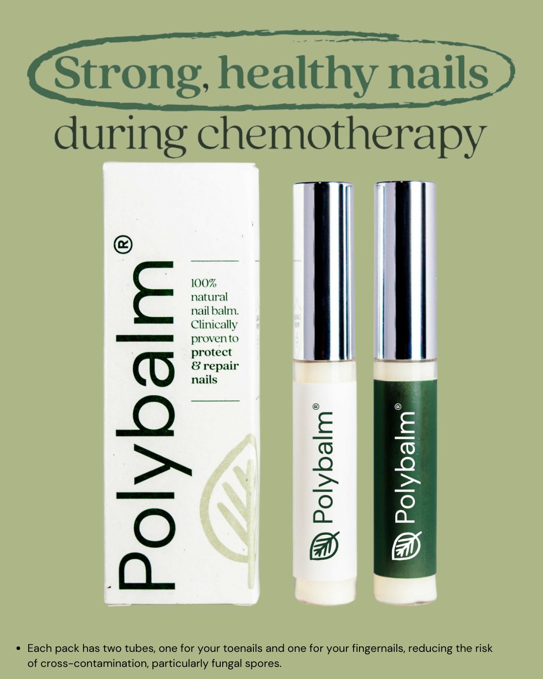 Polybalm Nail Remedy - Protect and Repair Nails During and After Chemotherapy