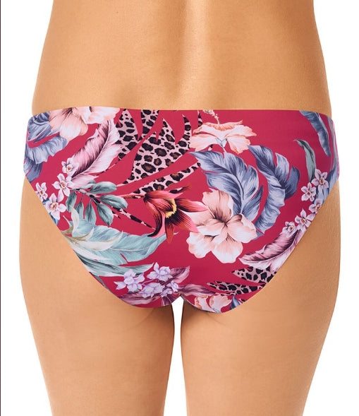 Amoena Cozumel Bikini Bottoms (Reversible) - Deep Pink/Multi 71719