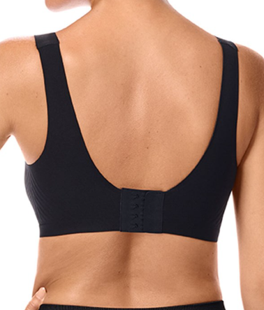 Amoena Linda Wire-Free Bra - Black 44936