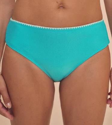 Amoena Salerno Salerno Mid-Height Bikini Bottom - light jade/white 71801