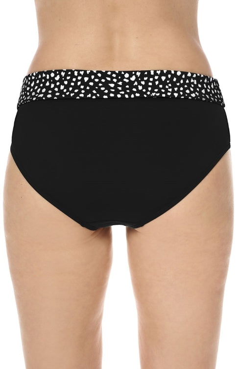 Amoena Manila High-Waist Bikini Bottoms - Black - 71659