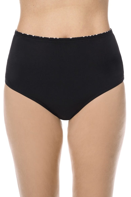 Amoena Manila High-Waist Bikini Bottoms - Black - 71659