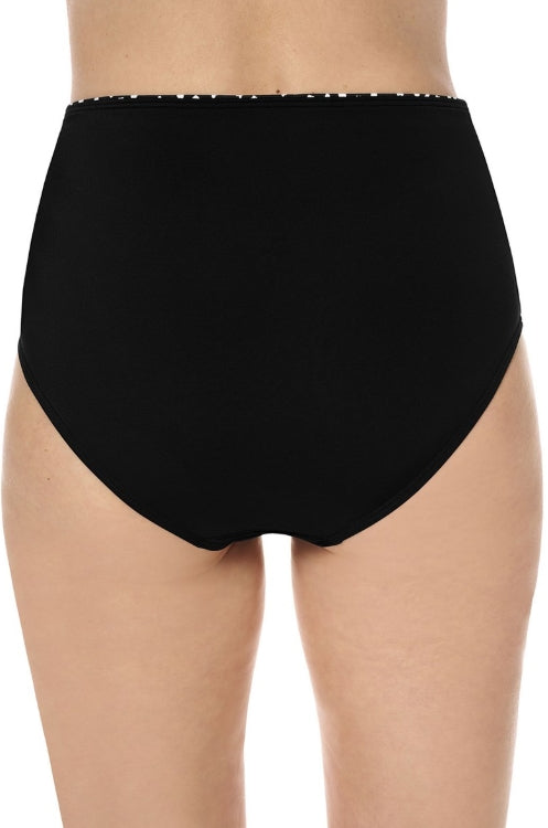 Amoena Manila High-Waist Bikini Bottoms - Black - 71659