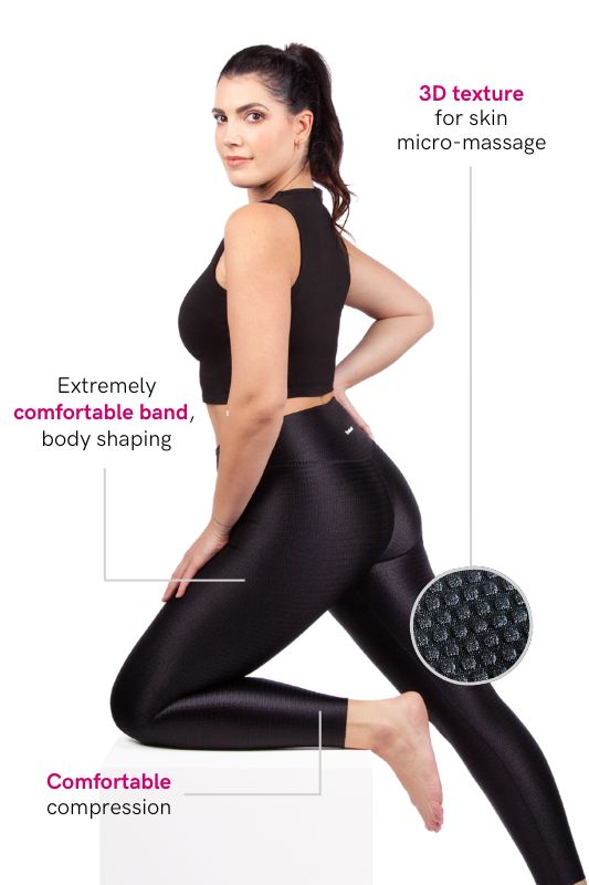 Lipoelastic Flow Leggings - Black