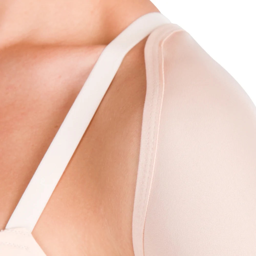 Lipoelastic AS Variant Unisex Long Sleeve Post Surgery Compression Garment - Natural
