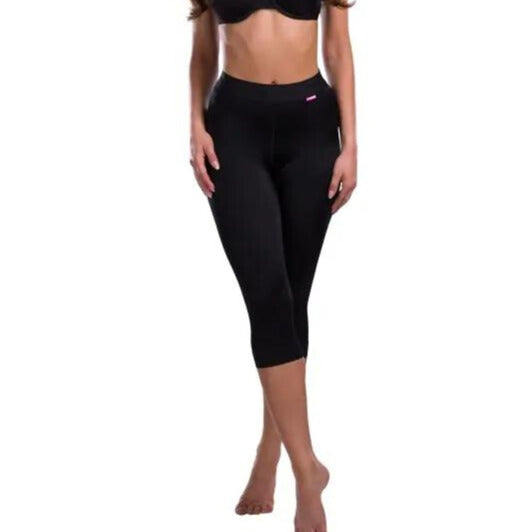 Lipoelastic TD Leggings Classic WITHOUT ZIPPER Stage 2 Post Surgical Compression Garment - Black