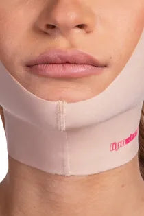 Lipoelastic FM 02 Unisex Face Post Surgery Compression Garment- Natural