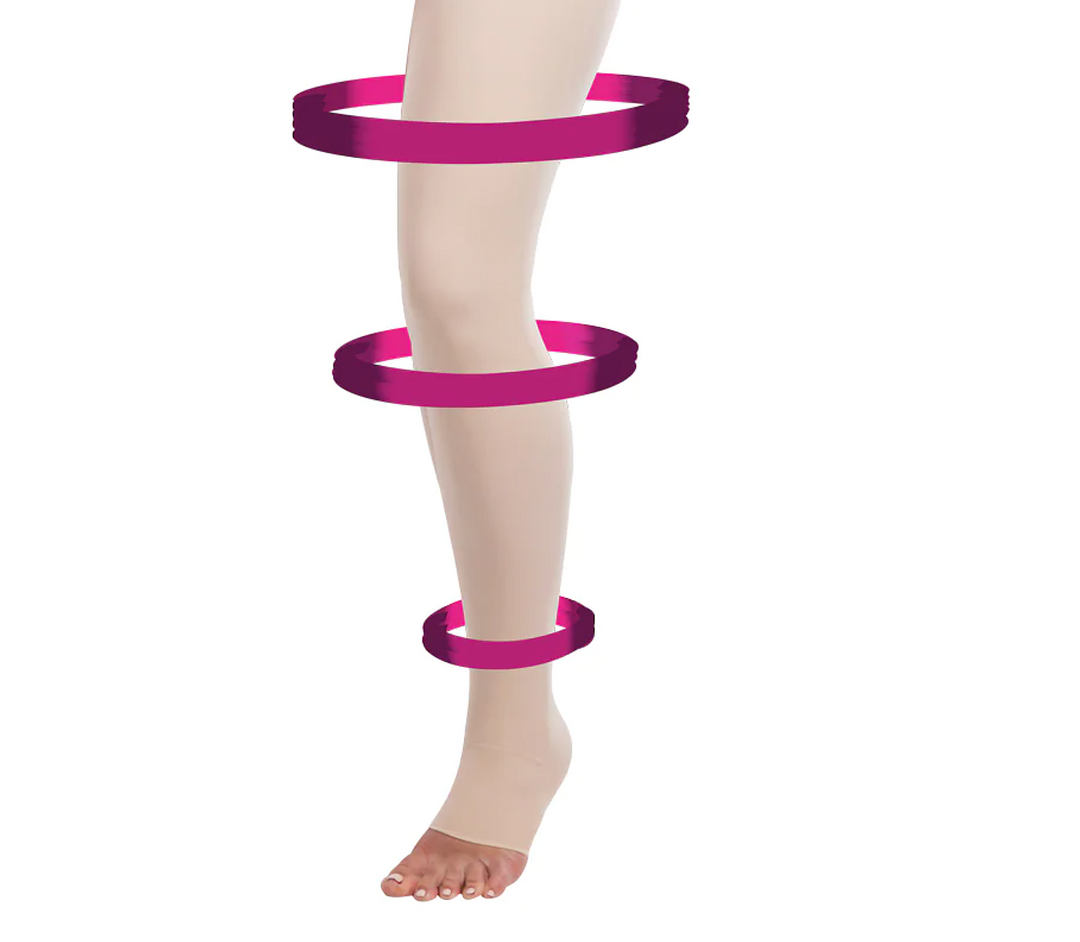 Lipoelastic TBfLg LOW Variant Compression Garment - Black