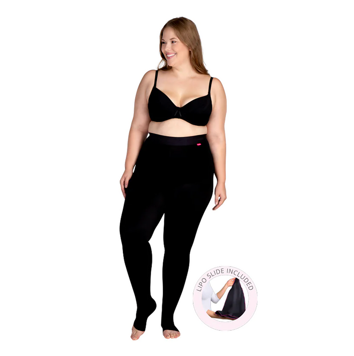 Lipoelastic TBfLg HIGH Compression Leggings - Black