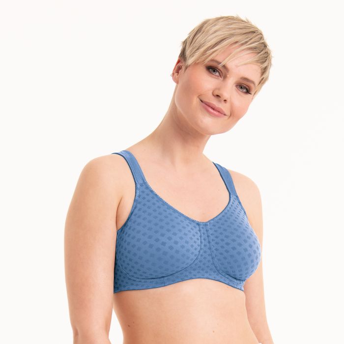 Anita Care Lisa Soft Cup Wire Free Mastectomy Bra - Blue Heaven 5726X