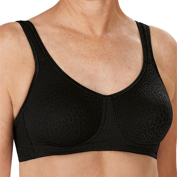 Amoena Mona Soft Cup Pocketed Mastectomy Bra - Black 591