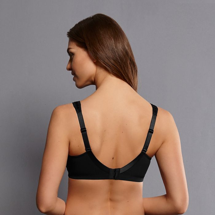 Anita Care Airita Wire Free Mastectomy Bra - Black 5750X (allow 2-3 weeks for delivery)