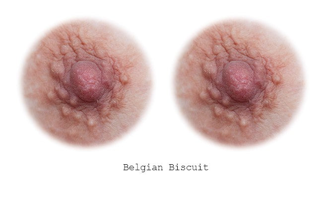 NiceNips Temporary Nipple Tattoo - 3D photographic real nipples